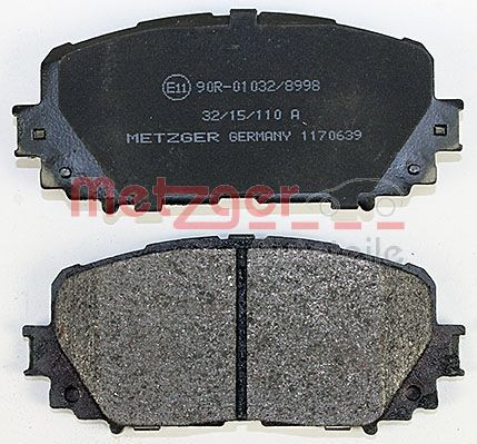 METZGER Bremsbelagsatz, Scheibenbremse